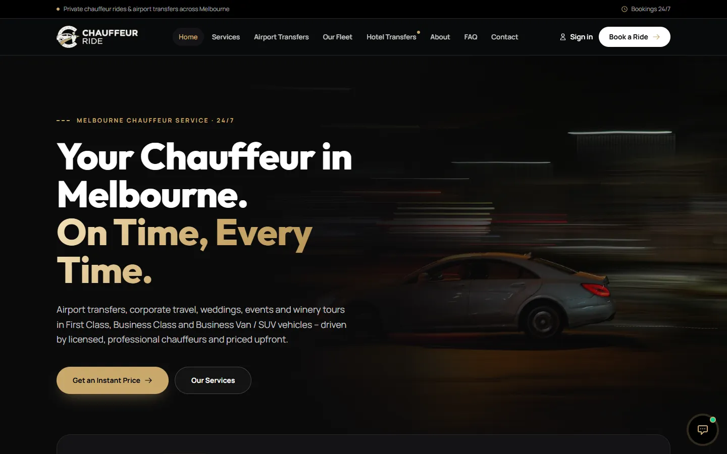 Chauffeur Ride